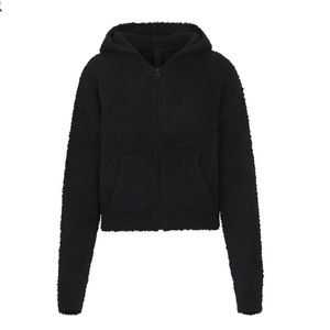 SKIMS Cozy Collection zip up hoodie